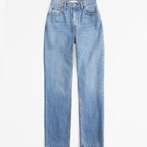 Abercrombie & Fitch 90s Straight Ultra High Rise Jeans Size 23 Extra Short
